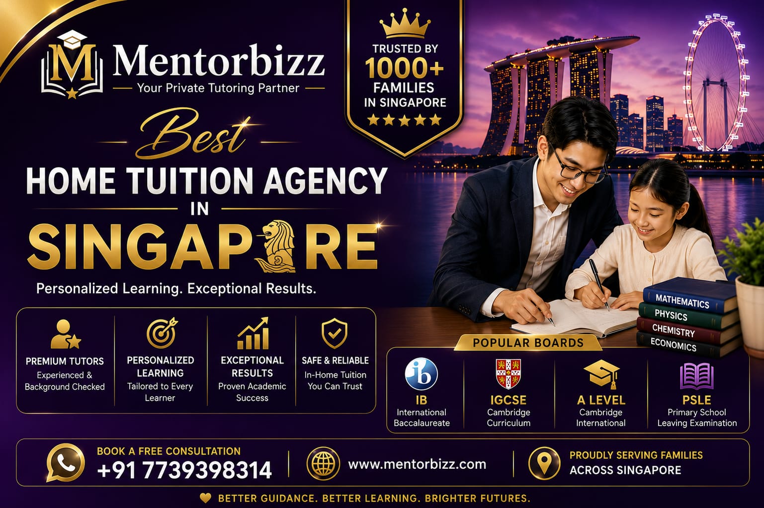 Best Home Tuition Agency in Singapore