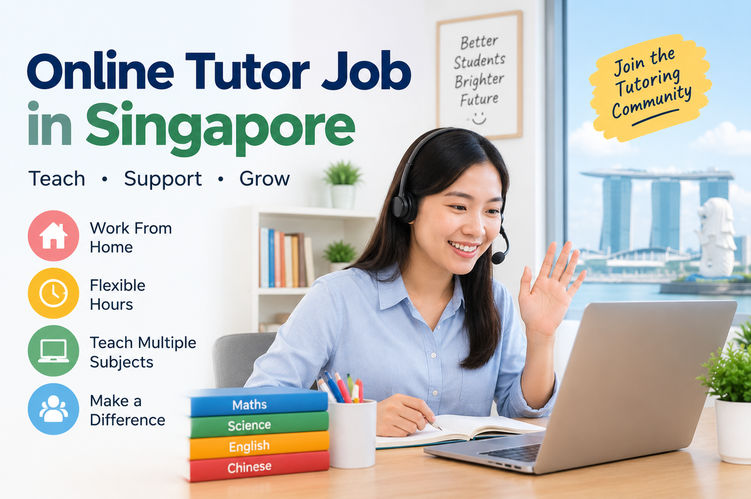 Online Tutor Job in Singapore